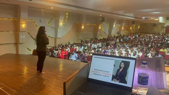 On-stage keynote presentation